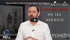 Reginaldo Pereira, apresentador do programa Inova360 da Record News, falando sobre os impactos do coronavírus nos negócios.